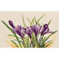 Набор для вышивания Весенние крокусы (Spring crocuses) /M584