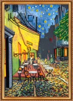 Набор для вышивания бисером Вечернее кафе (Evening cafe) Винсент ван Гог