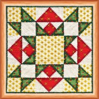 Набор для вышивания мулине Квилт. Рождество (Quilt. Christmas) /АН-017