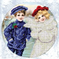Набор для вышивания ювелирным бисером Рождественские истории 10 (Christmas stories 10) /11214