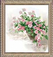 Набор для вышивания Вдыхая розы аромат 1 (The scent of roses 1)