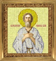 Набор для вышивания ювелирным бисером Икона Святой Алексий (Алексей) St. Alexius