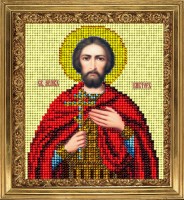 Набор для вышивания ювелирным бисером Икона Святой Виктор (Sv. Viktor) /40815
