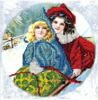 Набор для вышивания ювелирным бисером Рождественские истории 16 (Christmas stories 16)