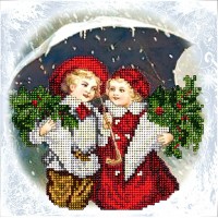 Набор для вышивания ювелирным бисером Рождественские истории 17 (Christmas stories 17) /70915