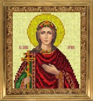 Набор для вышивания ювелирным бисером Икона Святая Ирина (St. Irina) /80715
