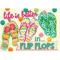 Набор для вышивания Сланцы (Flip Flops) /70-65152