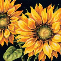 Набор для вышивания Яркий подсолнух (Dramatic Sunflower) /71-20083
