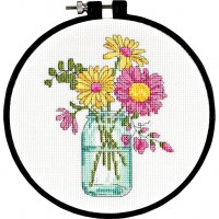 Набор для вышивания Летние цветы (Summer Flowers) /72-74550