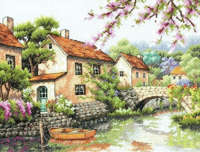 Набор для вышивания Канал (Village Canal)