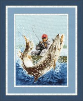 Набор для вышивания Рыбацкое счастье (Fishing happiness) /З-040
