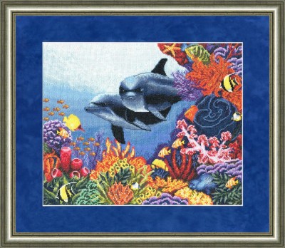 Набор для вышивания Коралловый сад (Sea world)