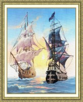 Набор для вышивания Встреча на рассвете (Meeting at Dawn)