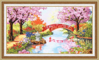Набор для вышивания бисером Весенний сад (Spring Garden)