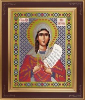 Набор для вышивания бисером Икона Святая мученица Ника (Виктория)