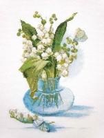 Набор для вышивания Ландыши (Lilies jf the Valley) /04-005-17
