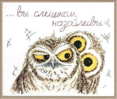 Набор для вышивания Эмоции совуль (Owls Emotions)