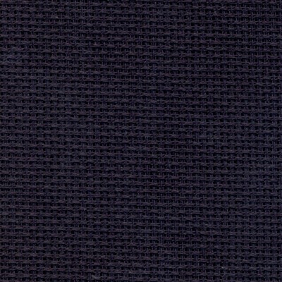 Канва для вышивания Aida 11 черного цвета, 40х50 см. (крупная)