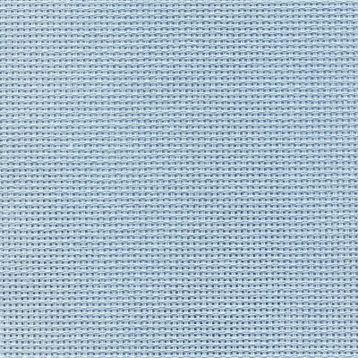 Канва для вышивания Aida 16 голубого цвета, 40х50 см. (мелкая)