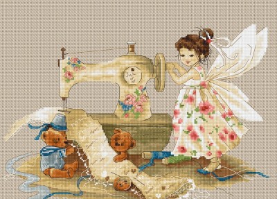 Набор для вышивания Фея-рукодельница (Needlework Fairy)