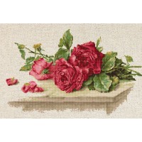 Набор для вышивания Красные розы (Red Roses) /BL22411