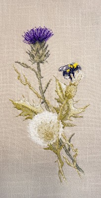 Набор для вышивания Соцветие чертополоха  (Thistle Bloom)