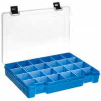 Коробка-органайзер для мелочей, голубого цвета