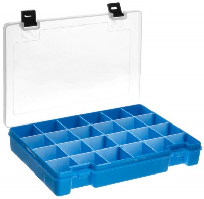 Коробка-органайзер для мелочей, голубого цвета