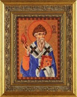 Набор для вышивания бисером Икона Св. Спиридон Тримифунтский /В-187
