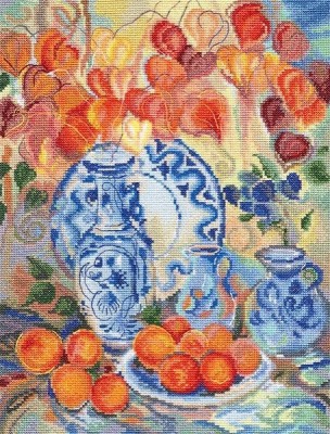 Набор для вышивания Оранжевый Физалис (Orange Physalis)