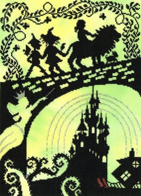 Набор для вышивания крестом Волшебник страны Оз (Wizard Of Oz)