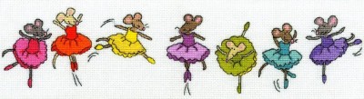 Набор для вышивания крестом Мышки (Sugar Plum Mice)