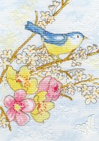 Набор для вышивания крестом Птичка мечты (Dream Bird)