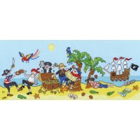 Набор для вышивания крестом Пиратская вечеринка (Pirate Fun)