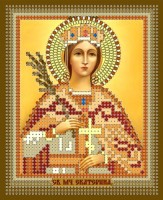 Набор для вышивания бисером Икона Св.  Екатерина