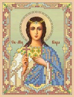 Набор для вышивания бисером Икона Св. Вера