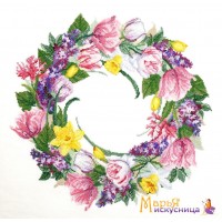 Набор для вышивания Майский венок (May Wreath)