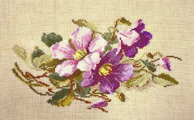 Набор для вышивания Элегантные фиолетовые (Elegant Violet)