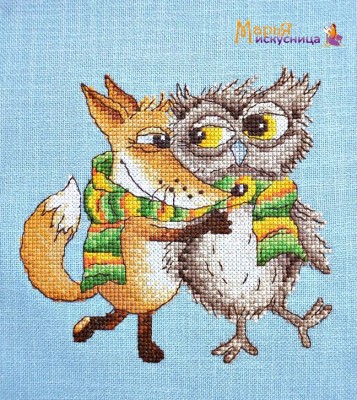 Набор для вышивания Объятия (Hugs)по рисунку О. Куреевой