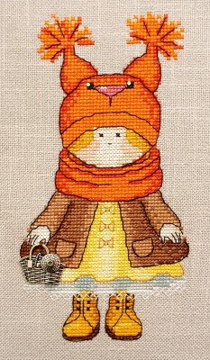 Набор для вышивания Белочка (Little Squirrel)