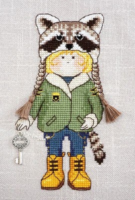 Набор для вышивания Енотик (Little Racoon)