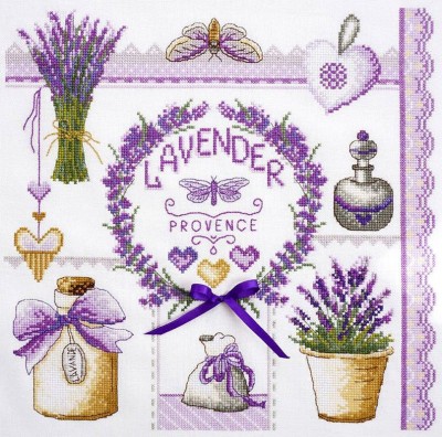 Набор для вышивания Лавандовое (Lavander) по рисунку Т. Савеловой