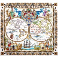 Набор для вышивания Карта мира (World Map) /11-005-03