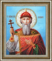 Набор для вышивания бисером Икона Святоого Равноапостольского князя Владимира