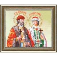 Набор для вышивания бисером Икона Святых князей Бориса и Глеба