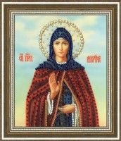 Набор для вышивания бисером Икона Святой Преподобной Марины