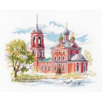Набор для вышивания Переславль-Залесский. Сорокосвятская церковь /3-24