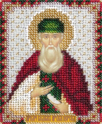 Набор для вышивания бисером Икона Святого преподобномученика Вадима Персидского