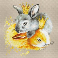 Набор для вышивания Кролики /B2299