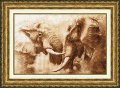 Набор для вышивания Слоны (Elephants)